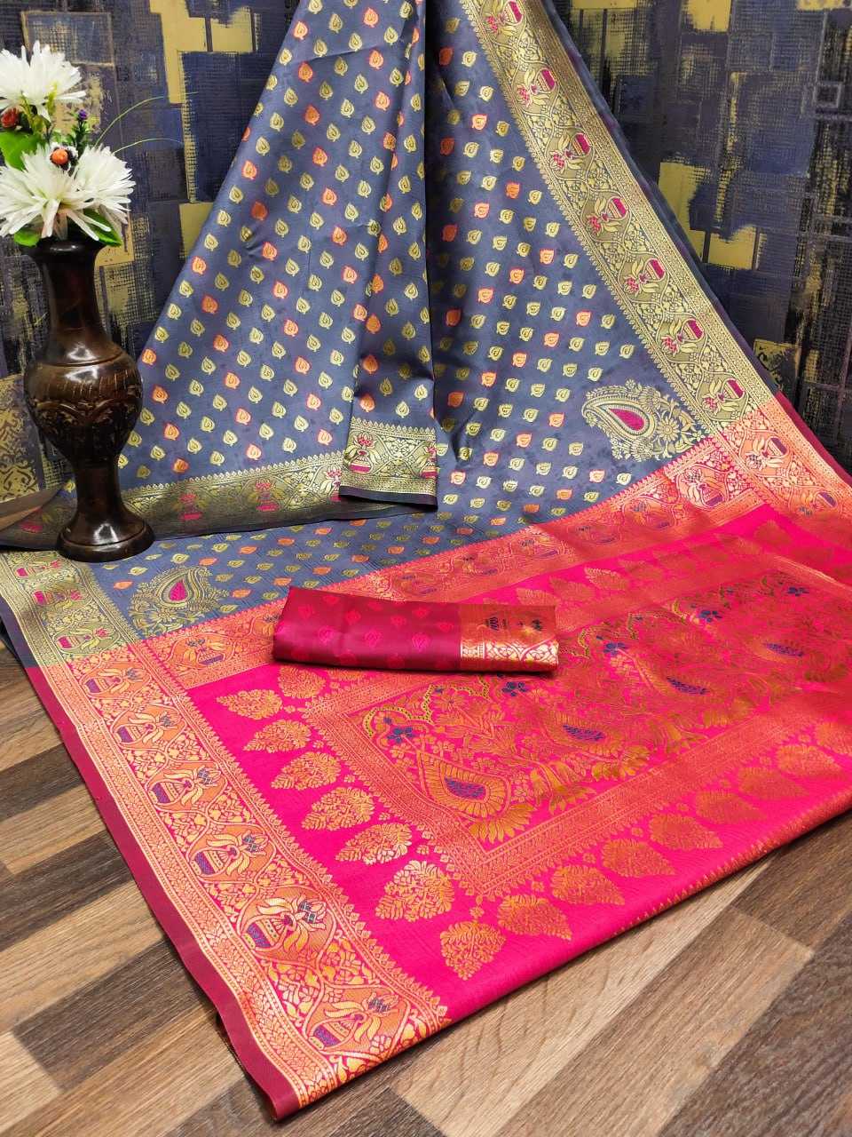 YNF KANJIVARAM SILK RUD KOTA WHOLESALE SAREES MANUFACTURER         